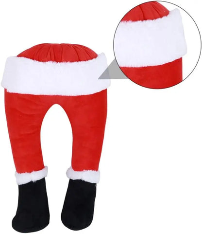 Christmas Santa Leg Decorations