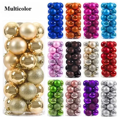 Sparkling Christmas Balls Set