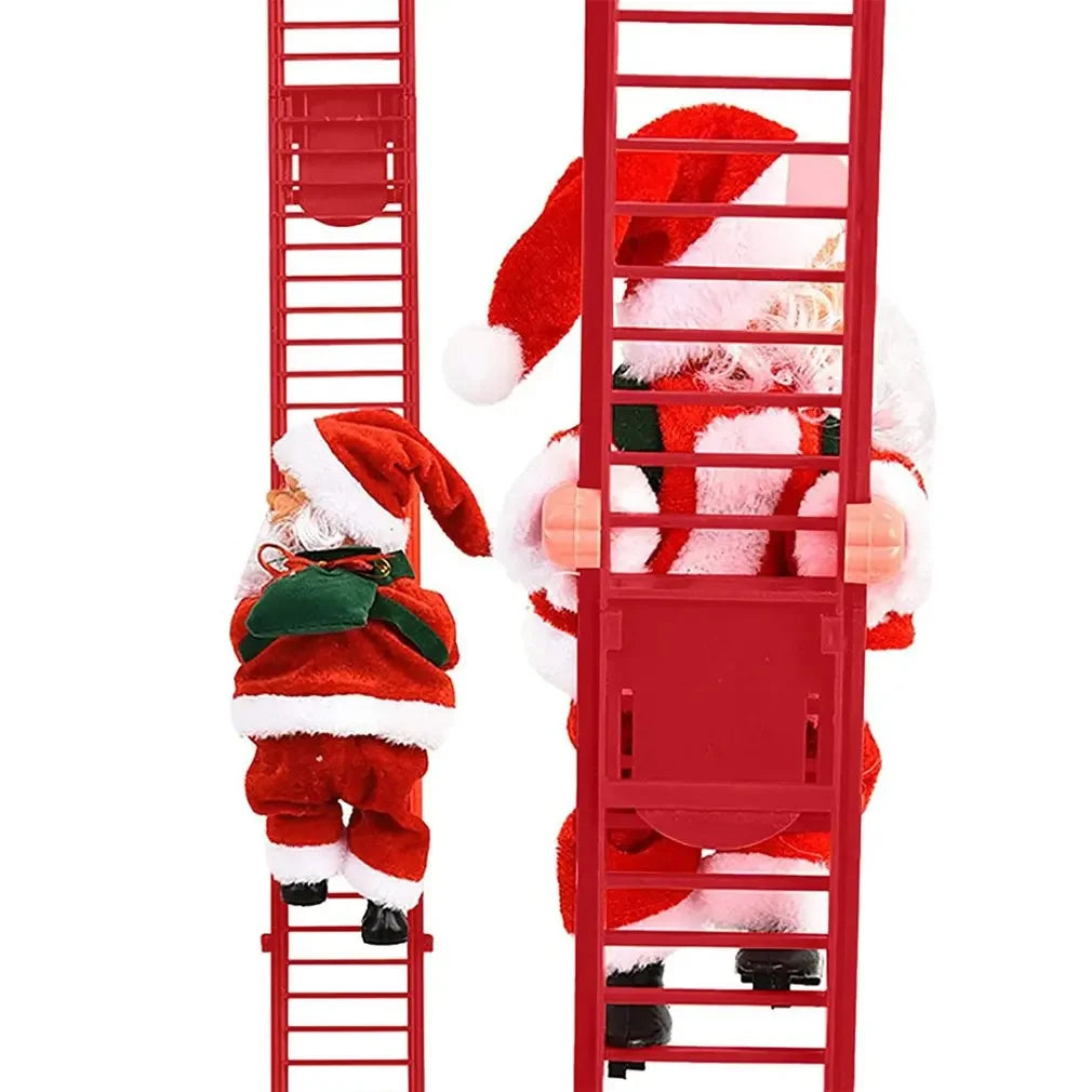 Electric Climbing Santa