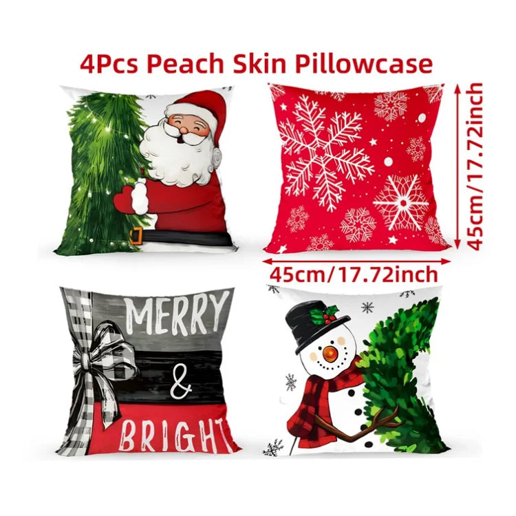Merry Christmas Cushion Set