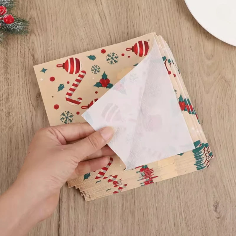 Watercolour Festive Napkins