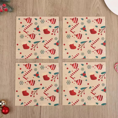 Watercolour Festive Napkins