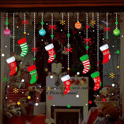 Merry Christmas Wall & Window Stickers