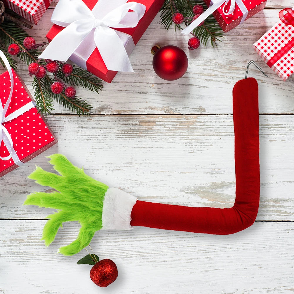 2025 Green Fur Monster Arm Pendant