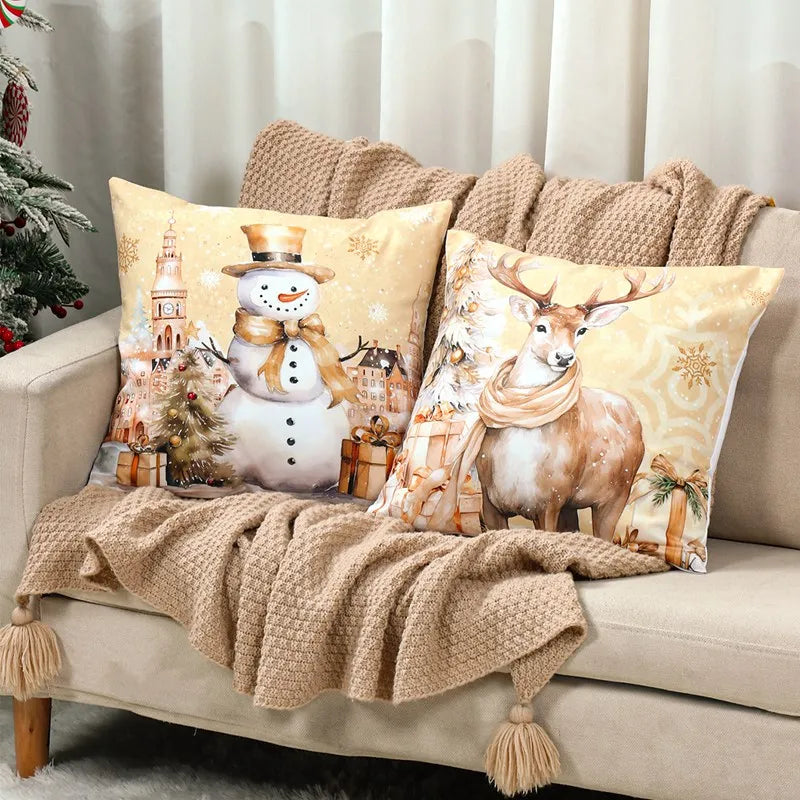 Merry Christmas Cushion Set