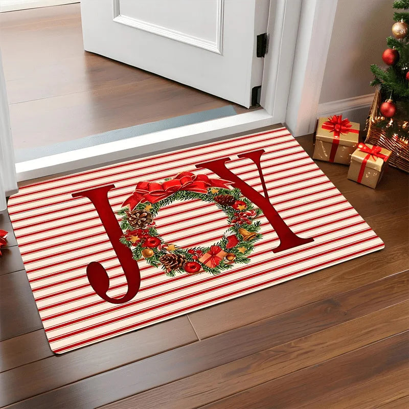 Festive Welcome Mat