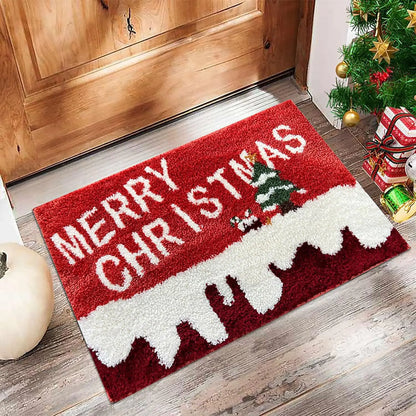 Festive Welcome Mat