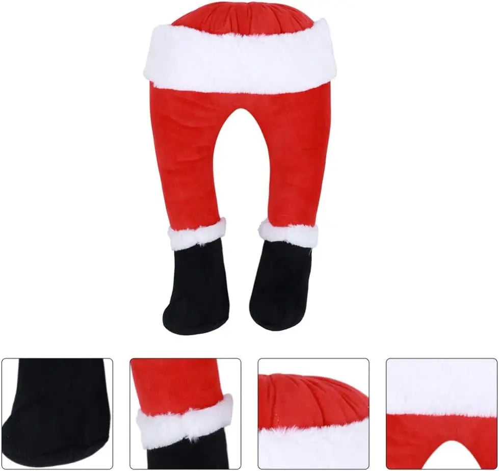 Christmas Santa Leg Decorations