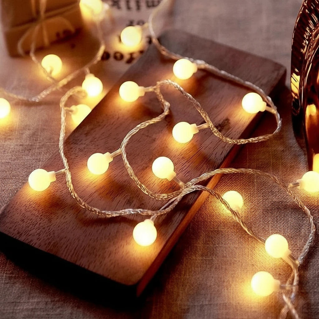 Glowing Ball LED String