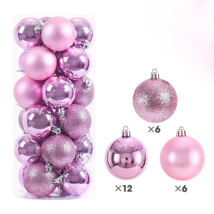 Sparkling Christmas Balls Set