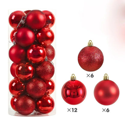 Sparkling Christmas Balls Set