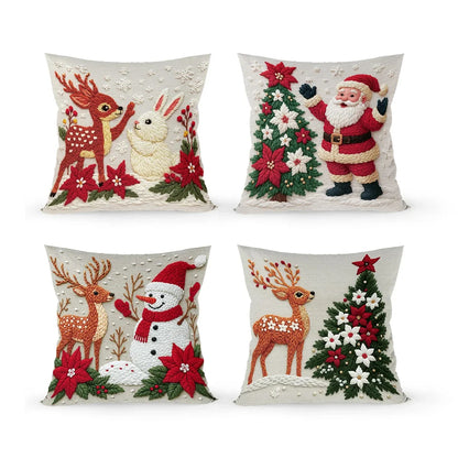 Merry Christmas Cushion Set